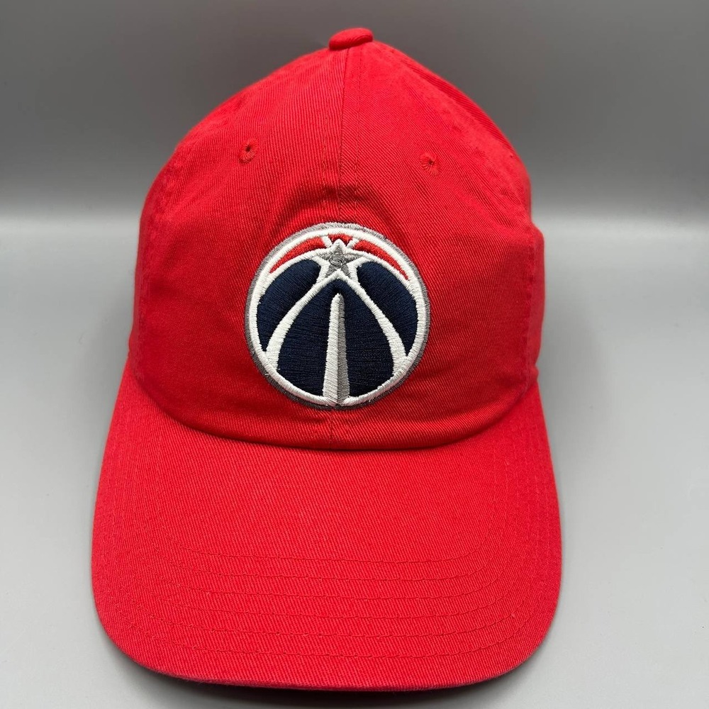 Washington Wizards Hat Youth Red Embroidered‎ NBA Strap Back Cap Cotton New